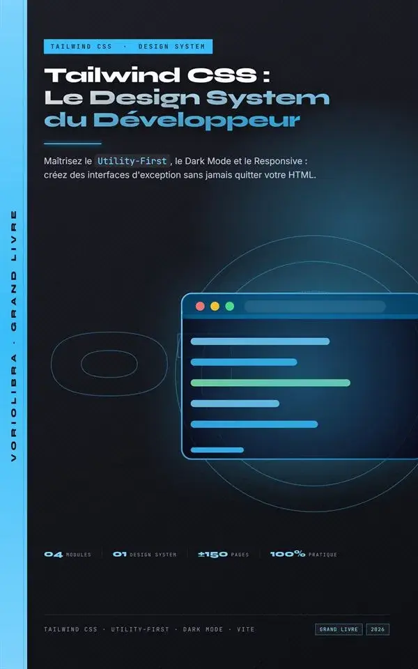 Couverture Tailwind CSS : Le Design System du Développeur